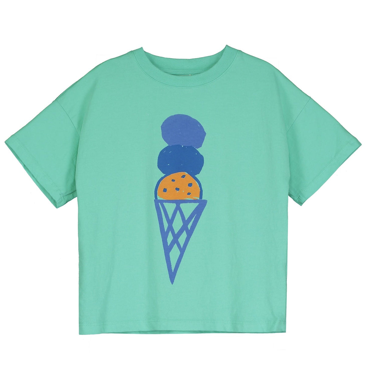 Lötiekids Wide Fit Tshirt Ice Cream - Mint