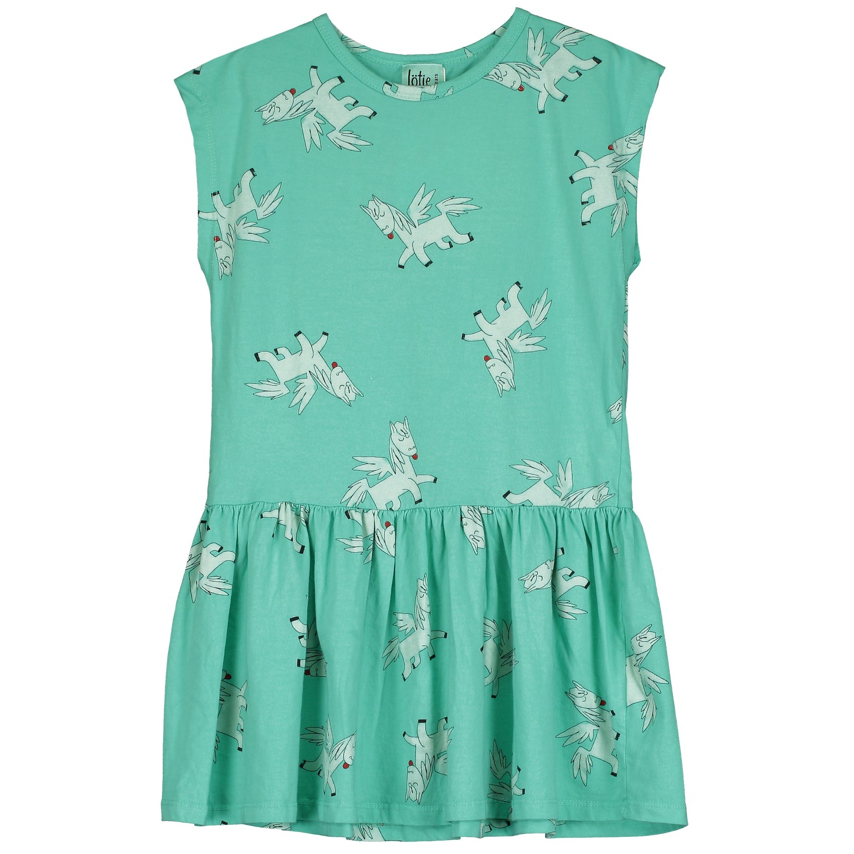 Lötiekids Zomerjurk Pegasus All Over - Mint