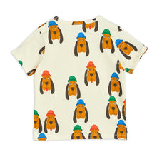 MINI RODINI Bloodhound aop T-shirt - Wit