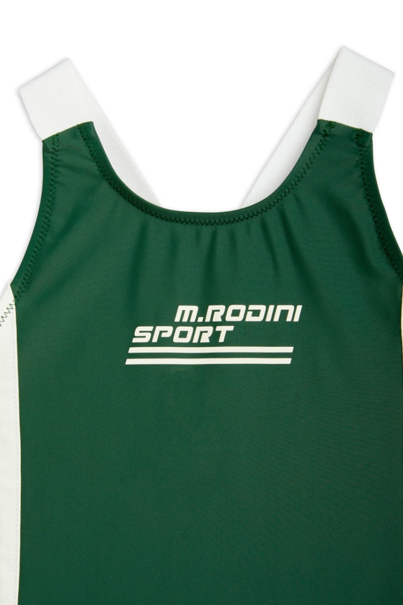 MINI RODINI M Rodini Sport Swimsuit - Green
