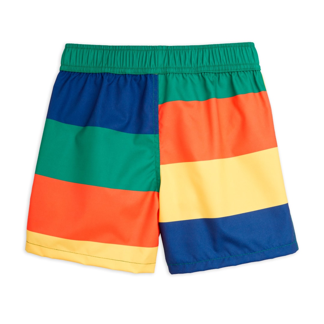 MINI RODINI Stripe Woven Swim Shorts - Multi