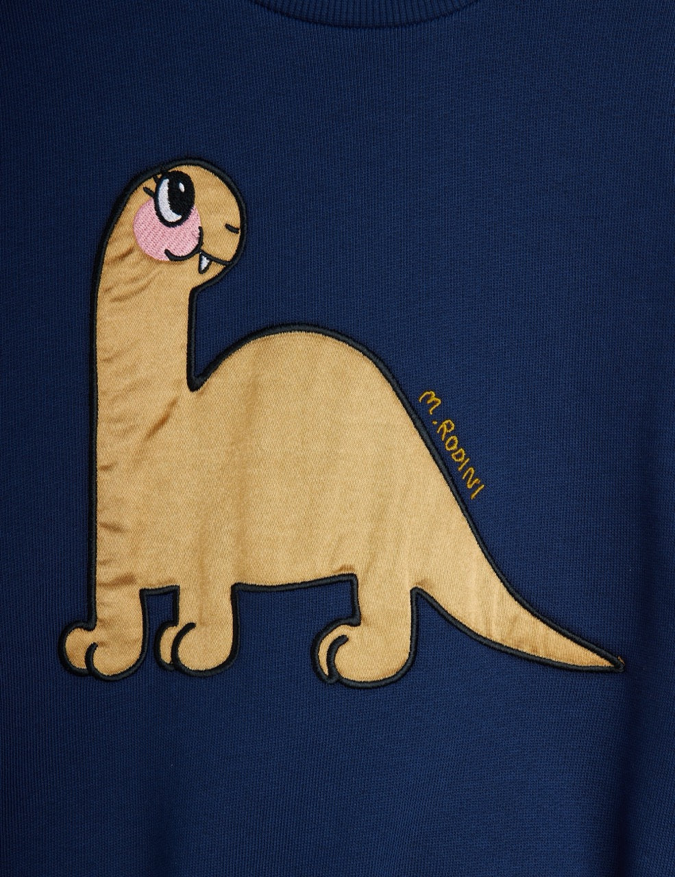 *PRE-ORDER* MINI RODINI Dino application sweatshirt - Blauw