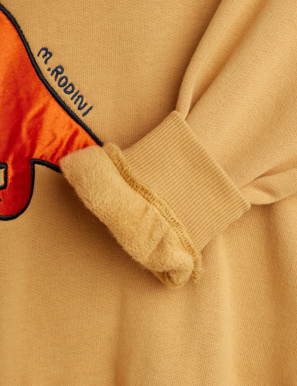 *PRE-ORDER* MINI RODINI Dino red application sweatshirt - Beige