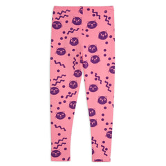 MINI RODINI Legging Squiggly Cats - Roze