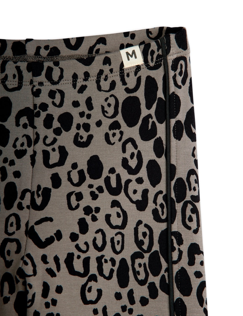 MINI RODINI Leopard brushed jersey legging - Grijs