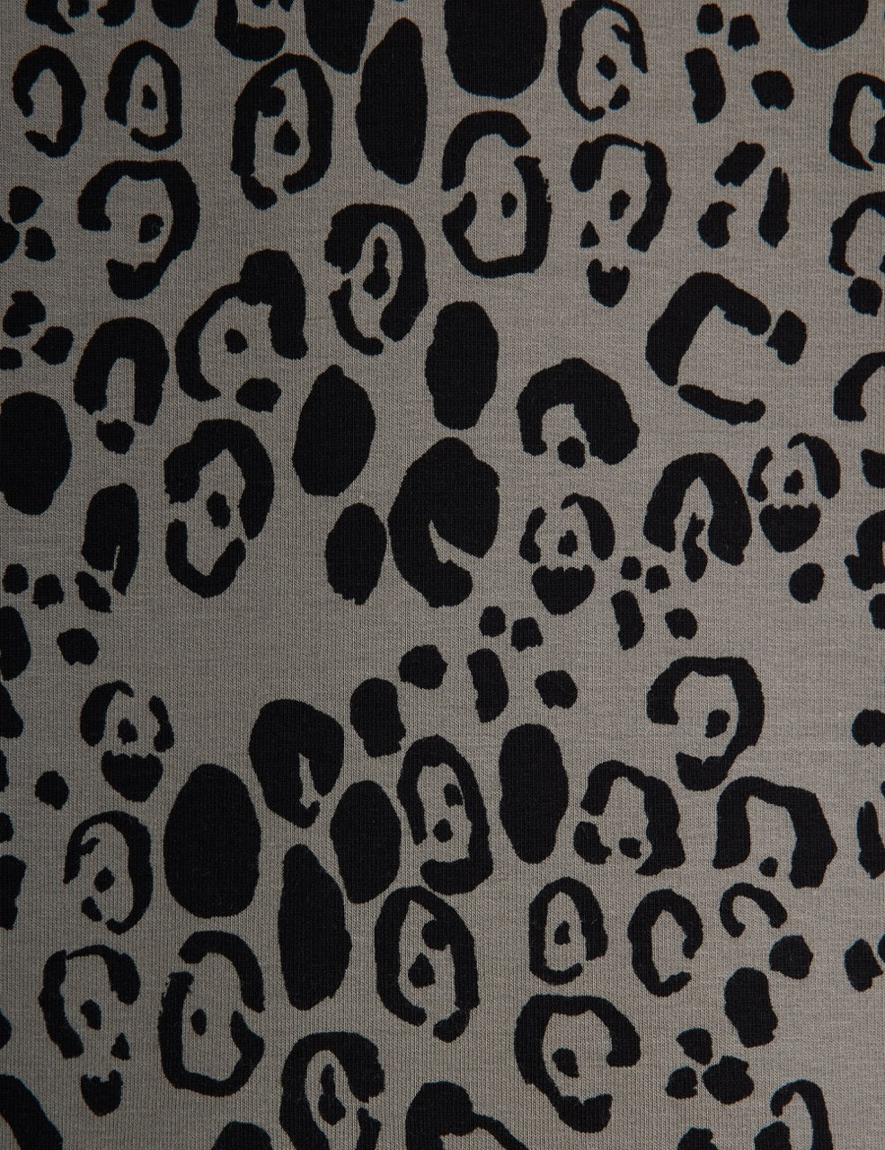 MINI RODINI Leopard brushed jersey legging - Grijs