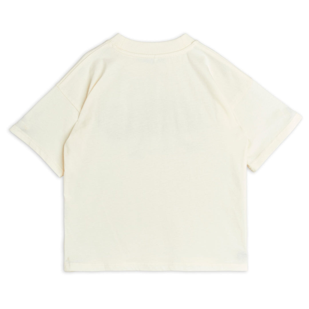 MINI RODINI T-shirt Hagedis sp - Offwhite