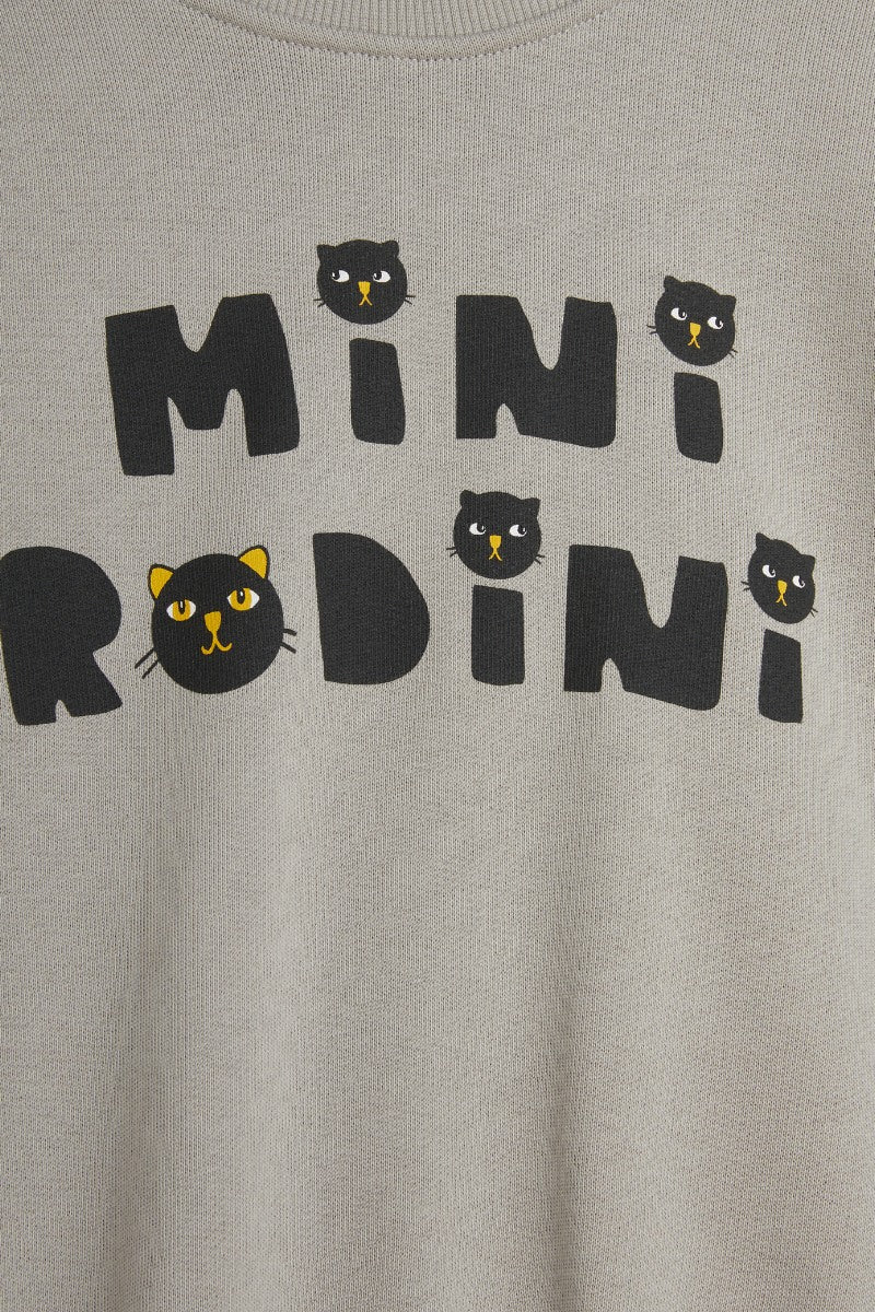 MINI RODINI Trui Mini Rodini Cats - Grijs