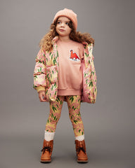MINI RODINI Alpine flowers legging - Geel