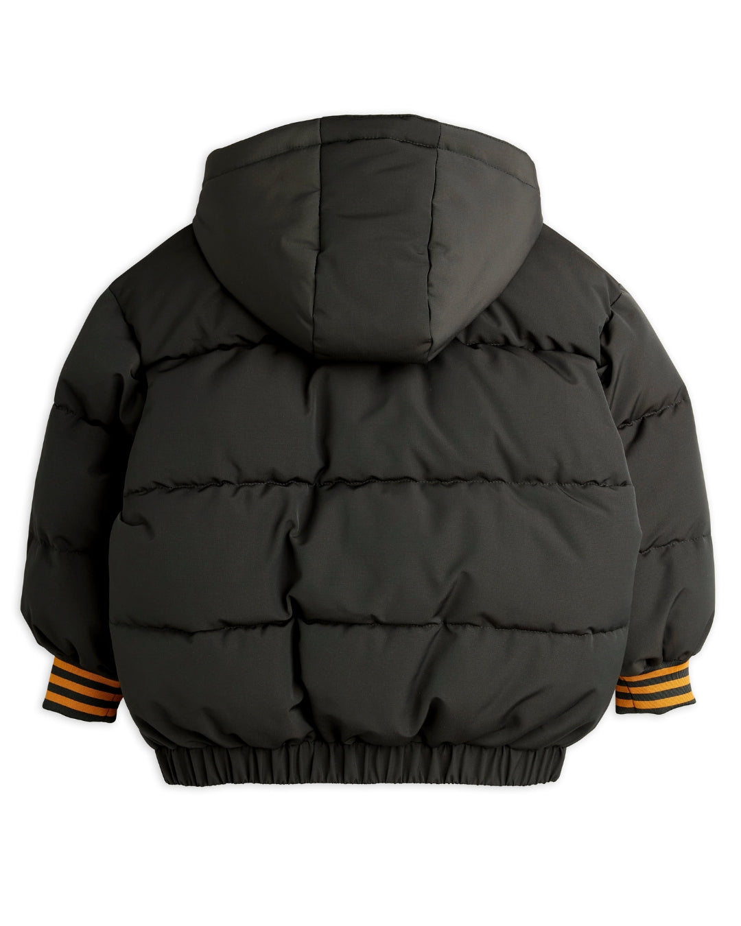 *PRE-ORDER* MINI RODINI Winterjas Ritzratz patch puffer - Zwart