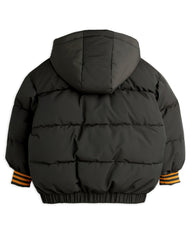 *PRE-ORDER* MINI RODINI Winterjas Ritzratz patch puffer - Zwart