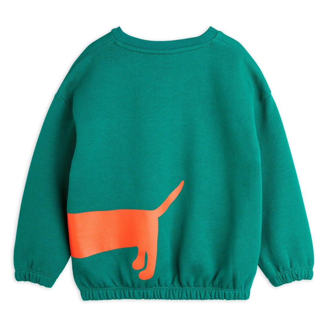 MINI RODINI Dog sweatshirt - groen