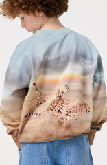 Molo Sweatshirt Mattis - Running Cheetahs