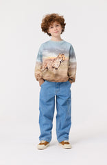 Molo Sweatshirt Mattis - Running Cheetahs