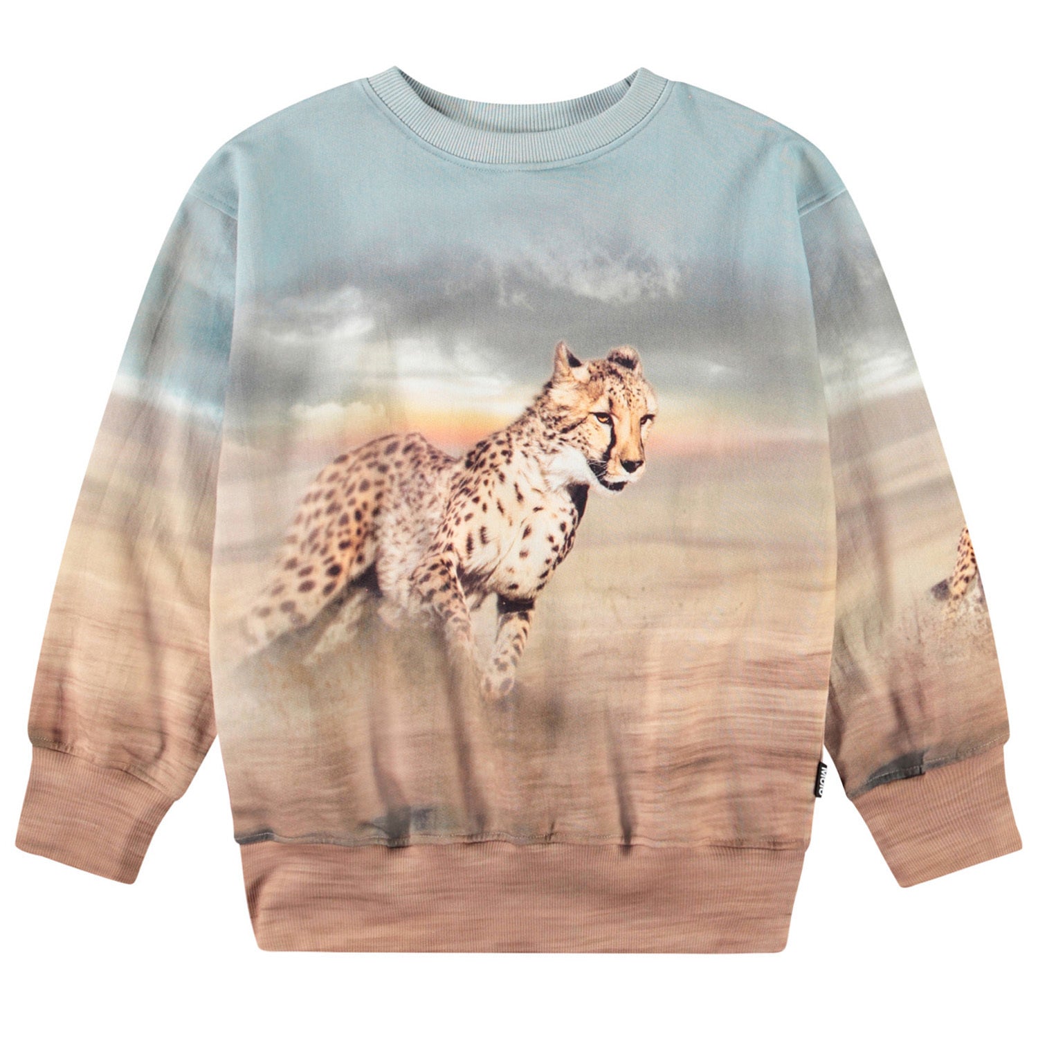 Molo Sweatshirt Mattis - Running Cheetahs