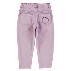 Piupiuchick Mom fit trousers Lilac