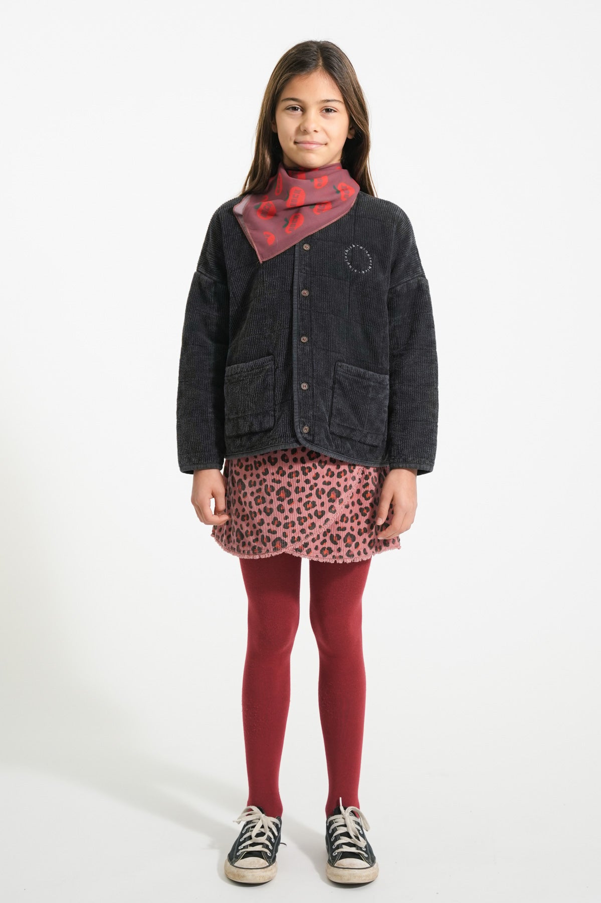 Piupiuchick Korte rok - Pink animal print