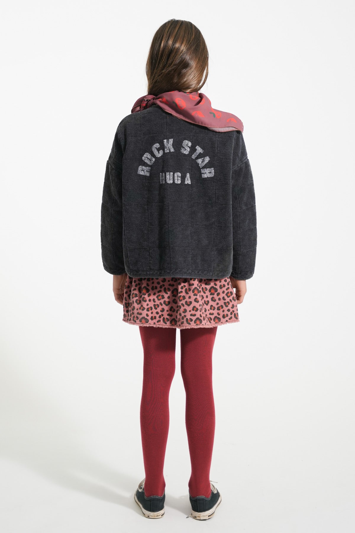 Piupiuchick Korte rok - Pink animal print
