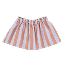 Piupiuchick Short Skirt - Orange & Purple Stripes