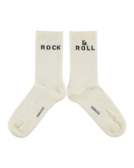 Piupiuchick Sokken - Ecru "rock & roll"