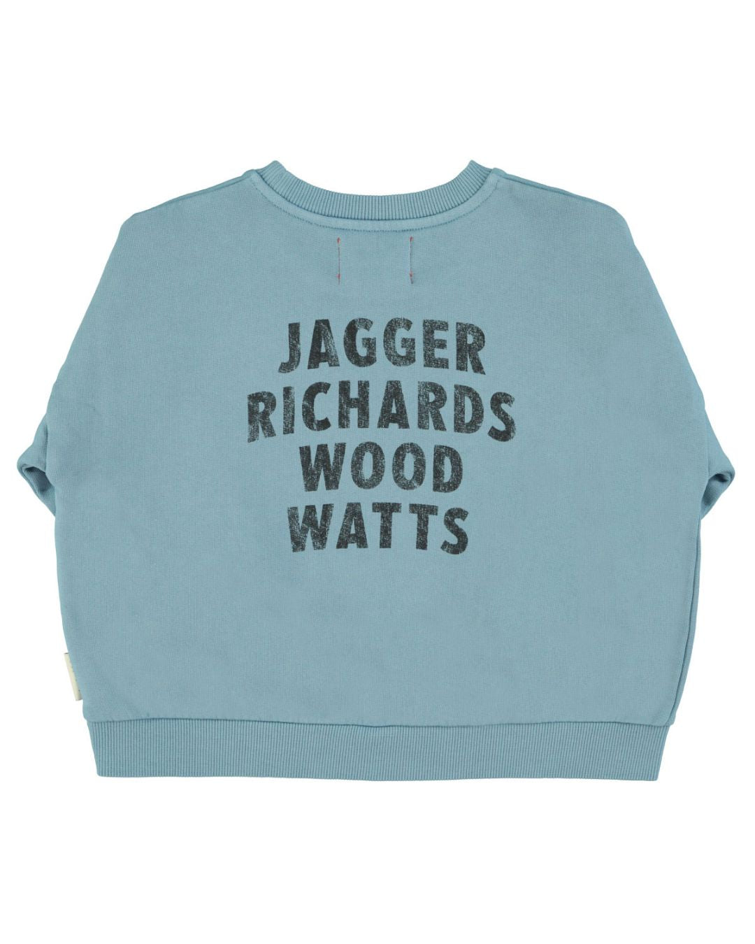 Piupiuchick Sweatshirt - Blue "rock stars" print