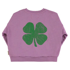 Piupiuchick Sweater Mauve w/ "lucky luke" print