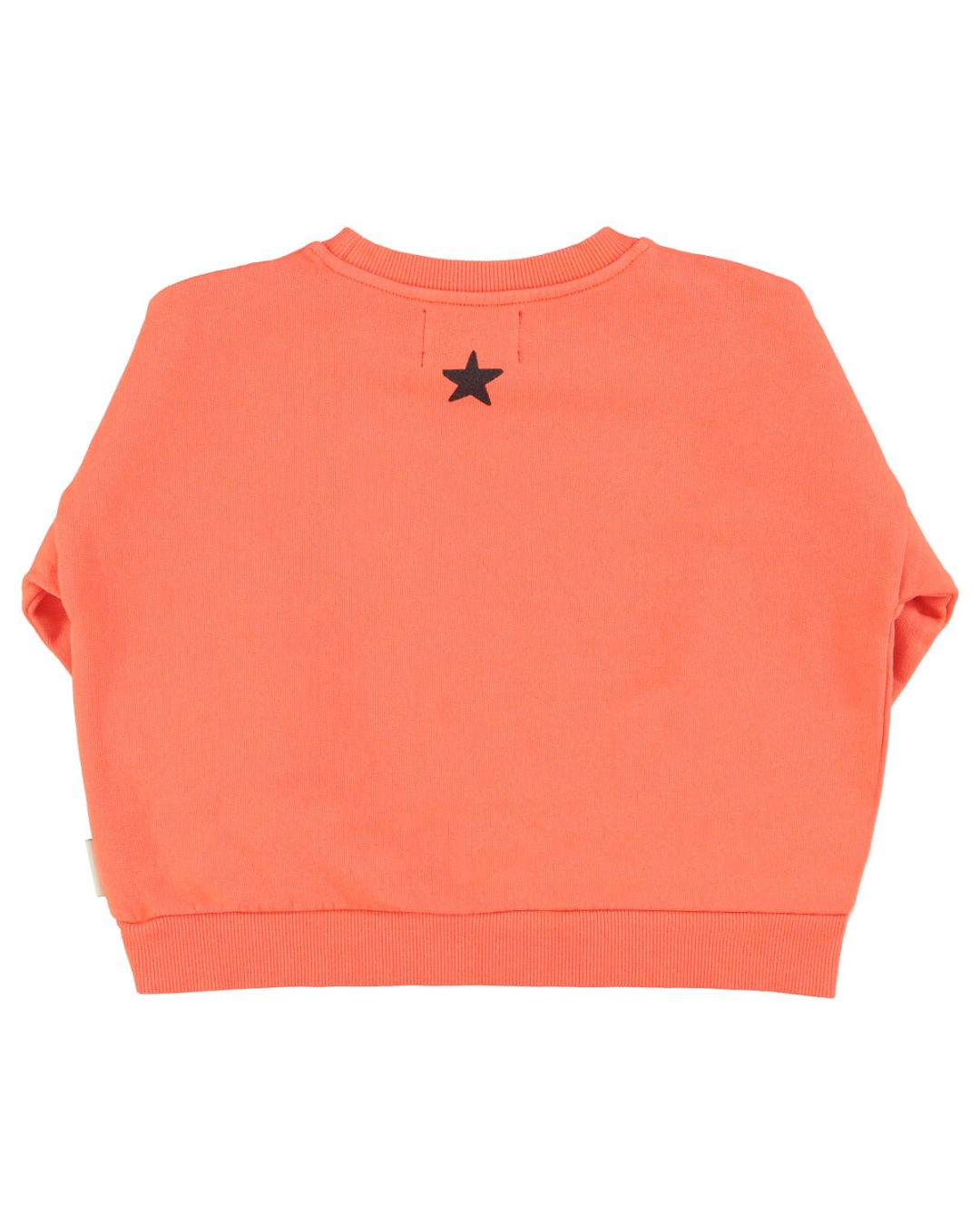 Piupiuchick Sweatshirt - Orange "music" print