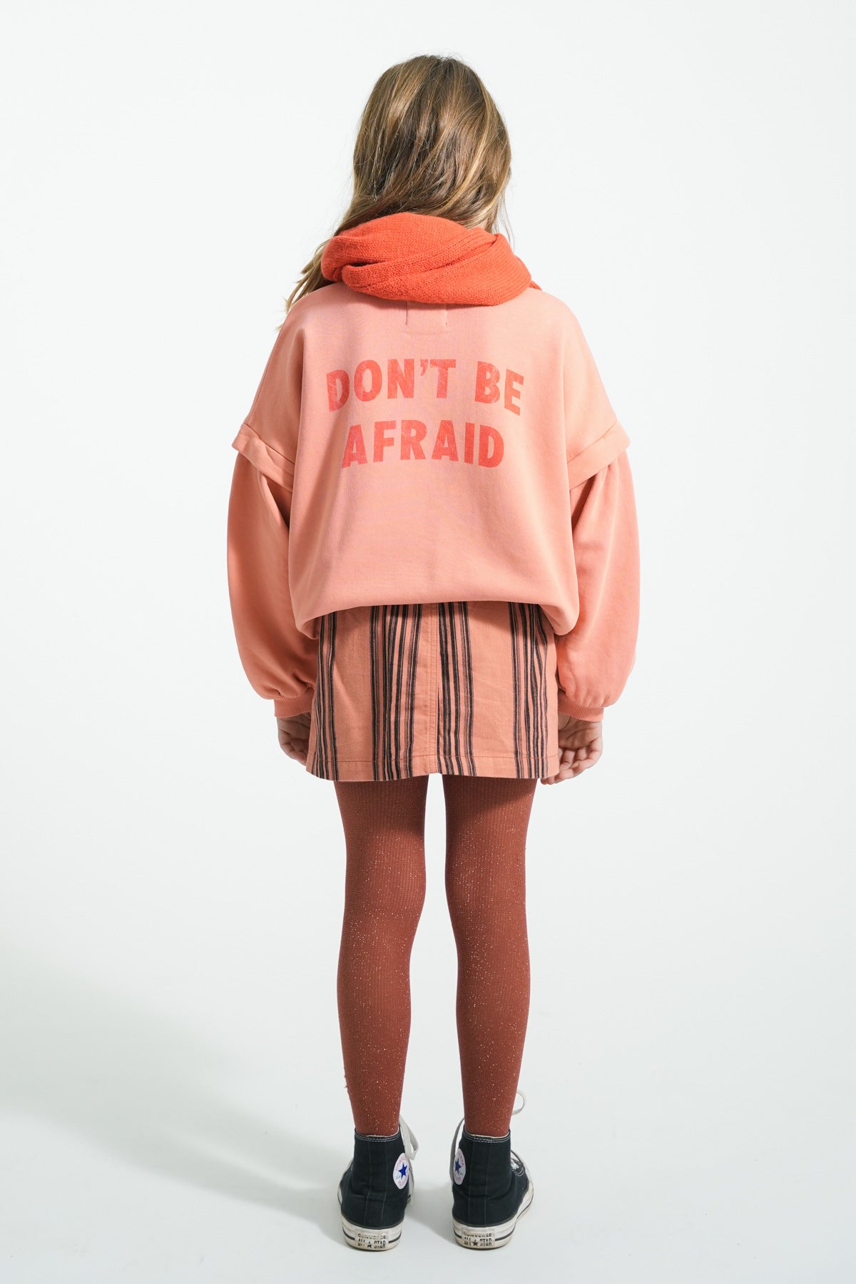 Piupiuchick Sweatshirt - Pink "hey jude" print