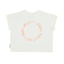 Piupiuchick T-Shirt - Ecru With Heart Print