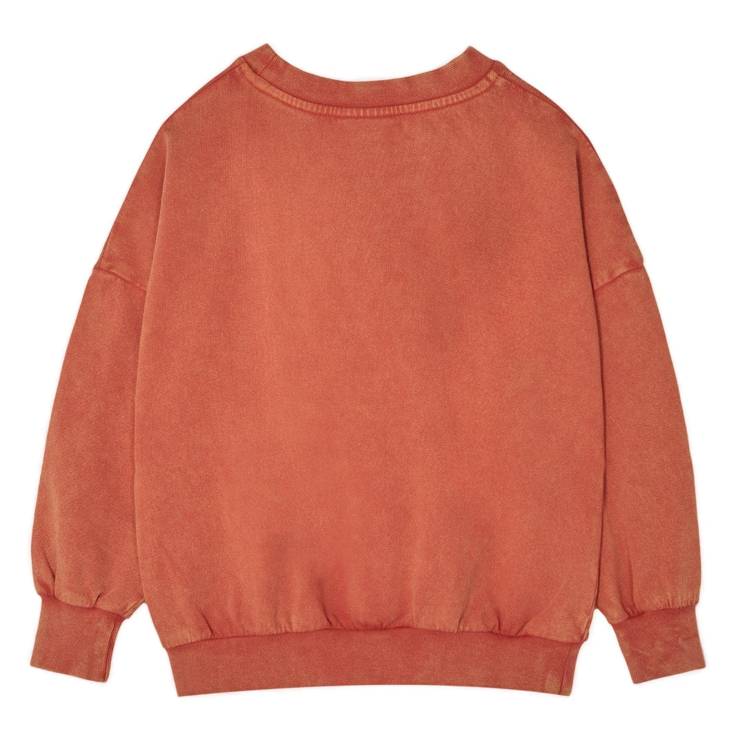 The Campamento Lets Party Oversized Sweatshirt - Red