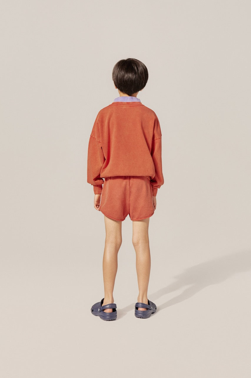 The Campamento Lets Party Oversized Sweatshirt - Red