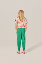 The Campamento Swans Allover Blouse - Pink