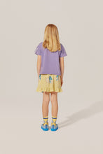 The Campamento Swans Allover Yellow Skirt - Yellow
