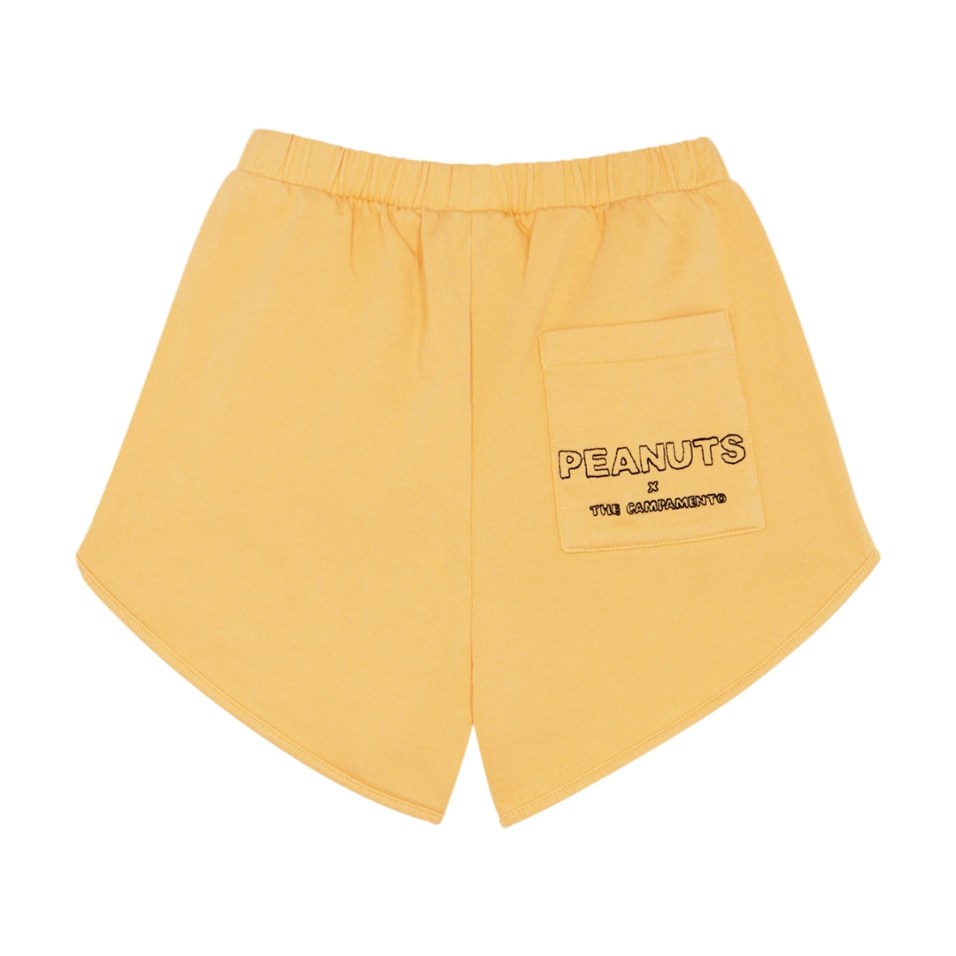 The Campamento Peanuts Kids Korte Broek - Geel