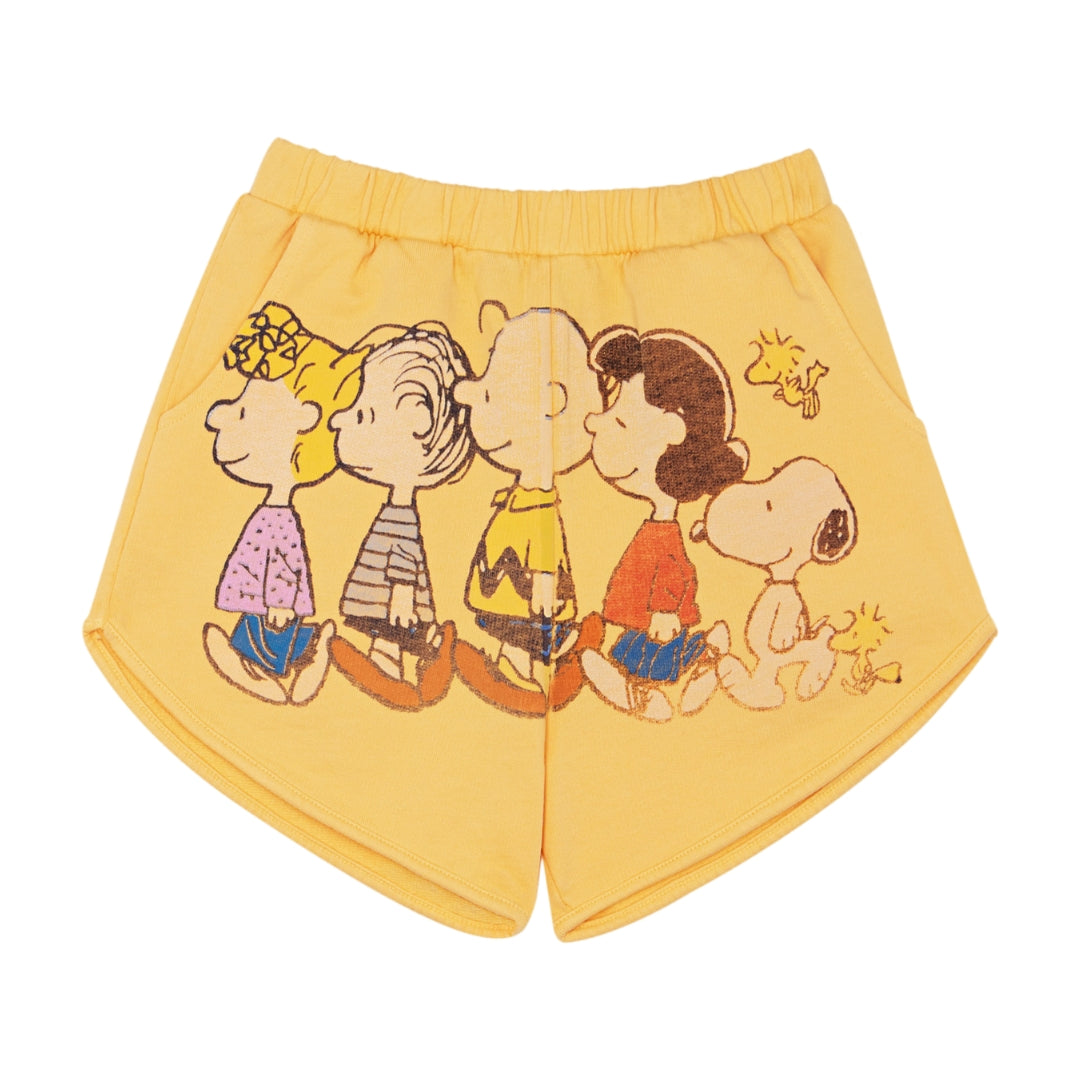 The Campamento Peanuts Kids Korte Broek - Geel