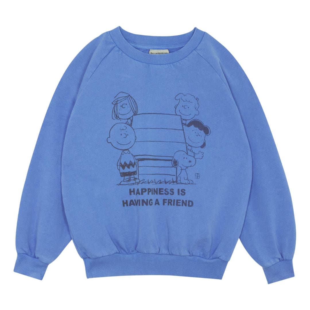 The Campamento Peanuts Oversized Sweatshirt - Blauw