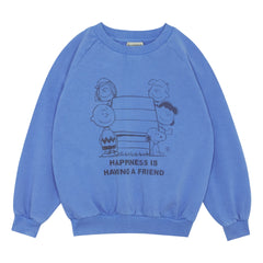 The Campamento Peanuts Oversized Sweatshirt - Blauw