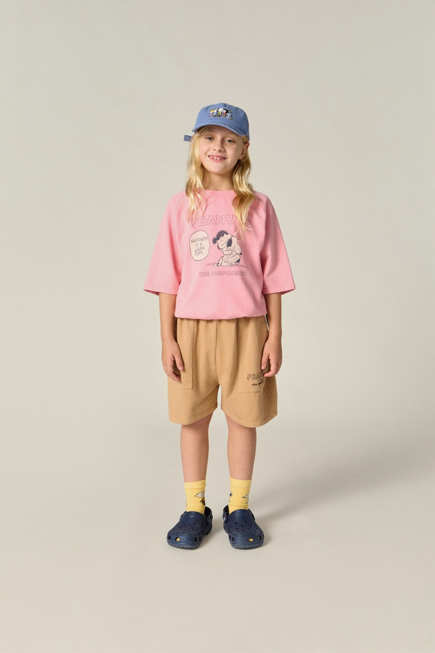 The Campamento Snoopy Kids Korte Broek - Bruin