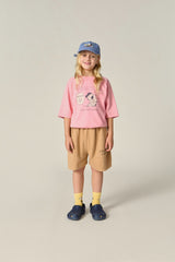 The Campamento Snoopy Kids Korte Broek - Bruin