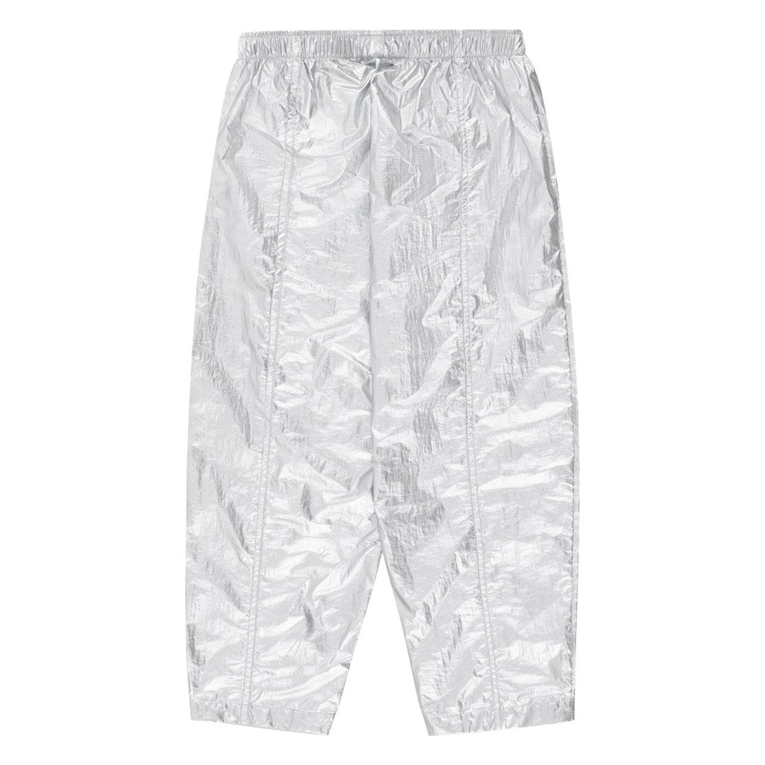 Tinycottons Metallic Barrel Pants - zilver