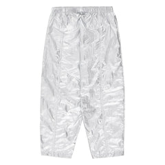 Tinycottons Metallic Barrel Pants - zilver