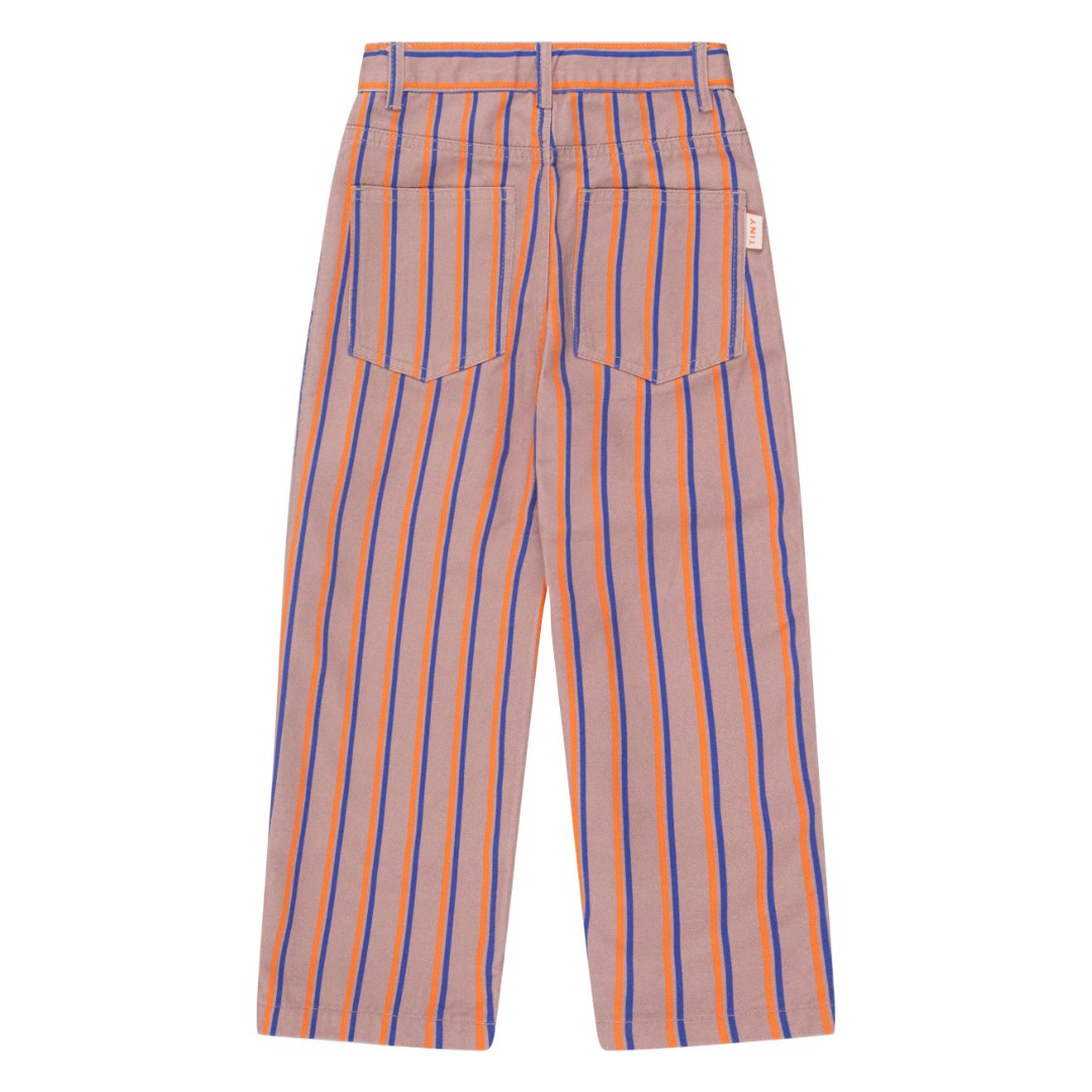 Tinycottons Striped Trousers - taupe