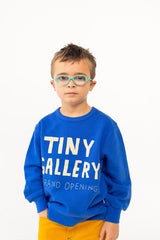 Tinycottons Tiny Gallery Sweatshirt - ultramarine