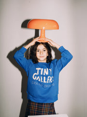 Tinycottons Tiny Gallery Sweatshirt - ultramarine