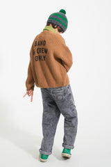 Piupiuchick Unisex spijkerbroek - Washed black denim