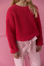 Yuki Chunky Knitted Sweater - Dragon