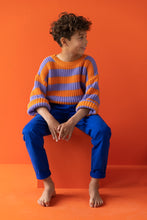 Yuki Chunky Knitted Sweater - Happy Stripes