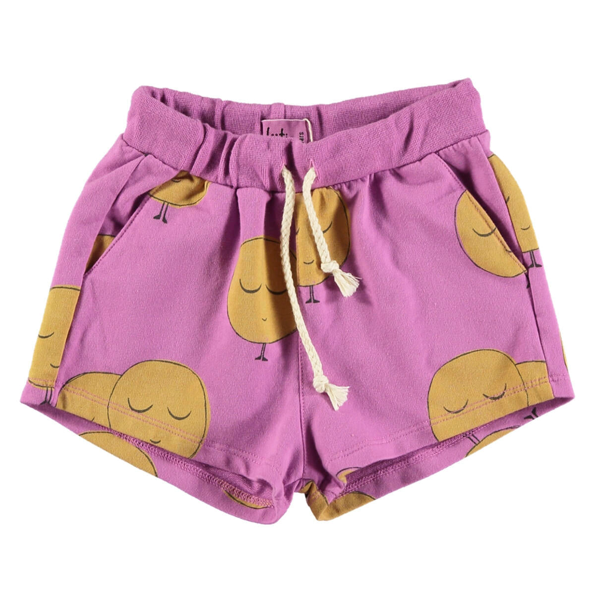 Lötiekids Shorts Moons - Fucsia | baby kids conceptstore, duurzame kinderkleding, duurzame babykleding