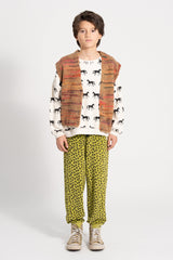 Piupiuchick Knitted waistcoat Multicolor brown