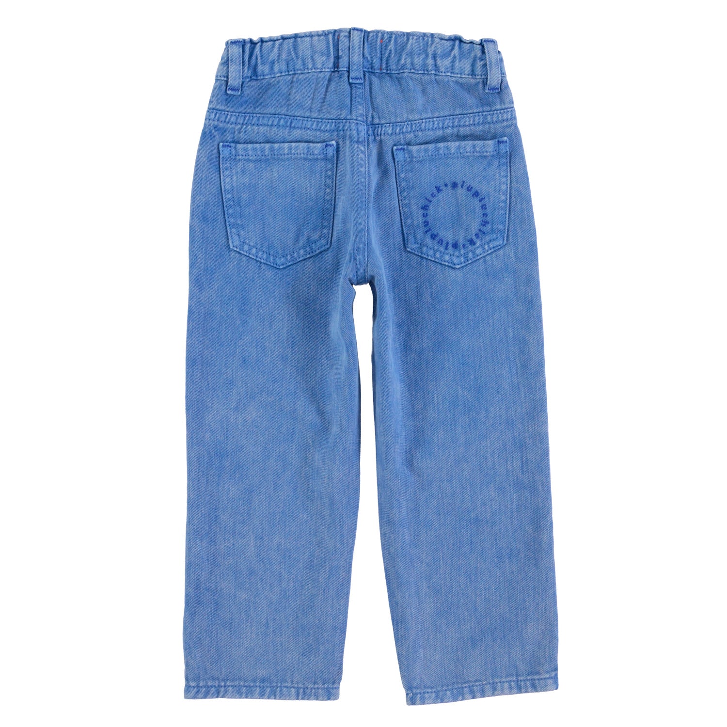 Piupiuchick Unisex Jeans | washed navy - blauw